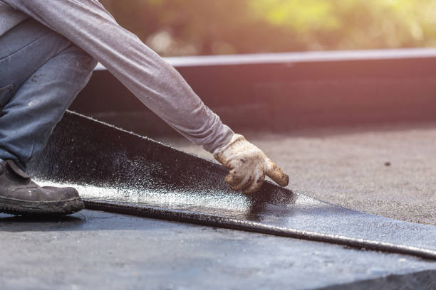 Professional Crawl Space Encapsulation technician working in South Rockwood, MI